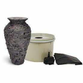 Kit de fuente de urna de pizarra apilada pequeña