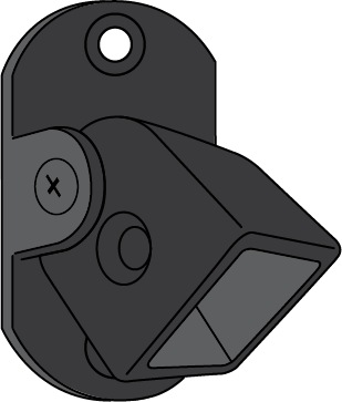 Kit de soporte para riel de escalera de servicio pesado