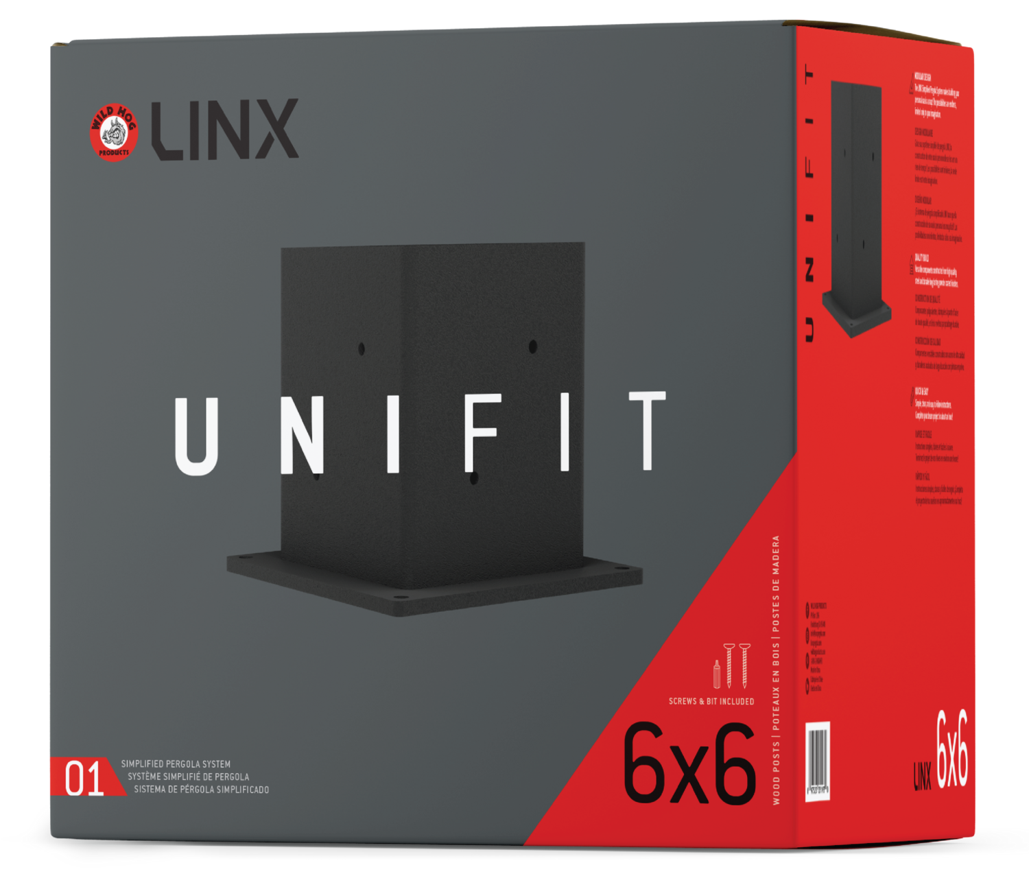 Linx™ Unifit 6"x6"