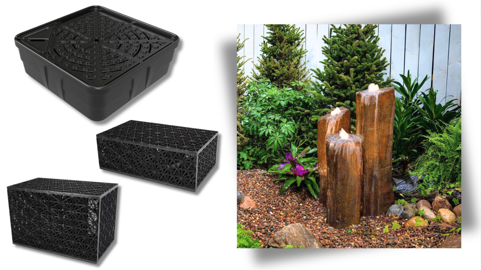 Water storage for your water features