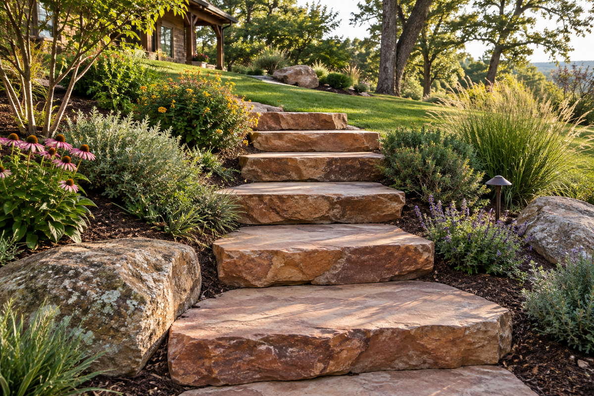 Flagstone Steps