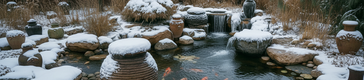 Water Feature Winterizing