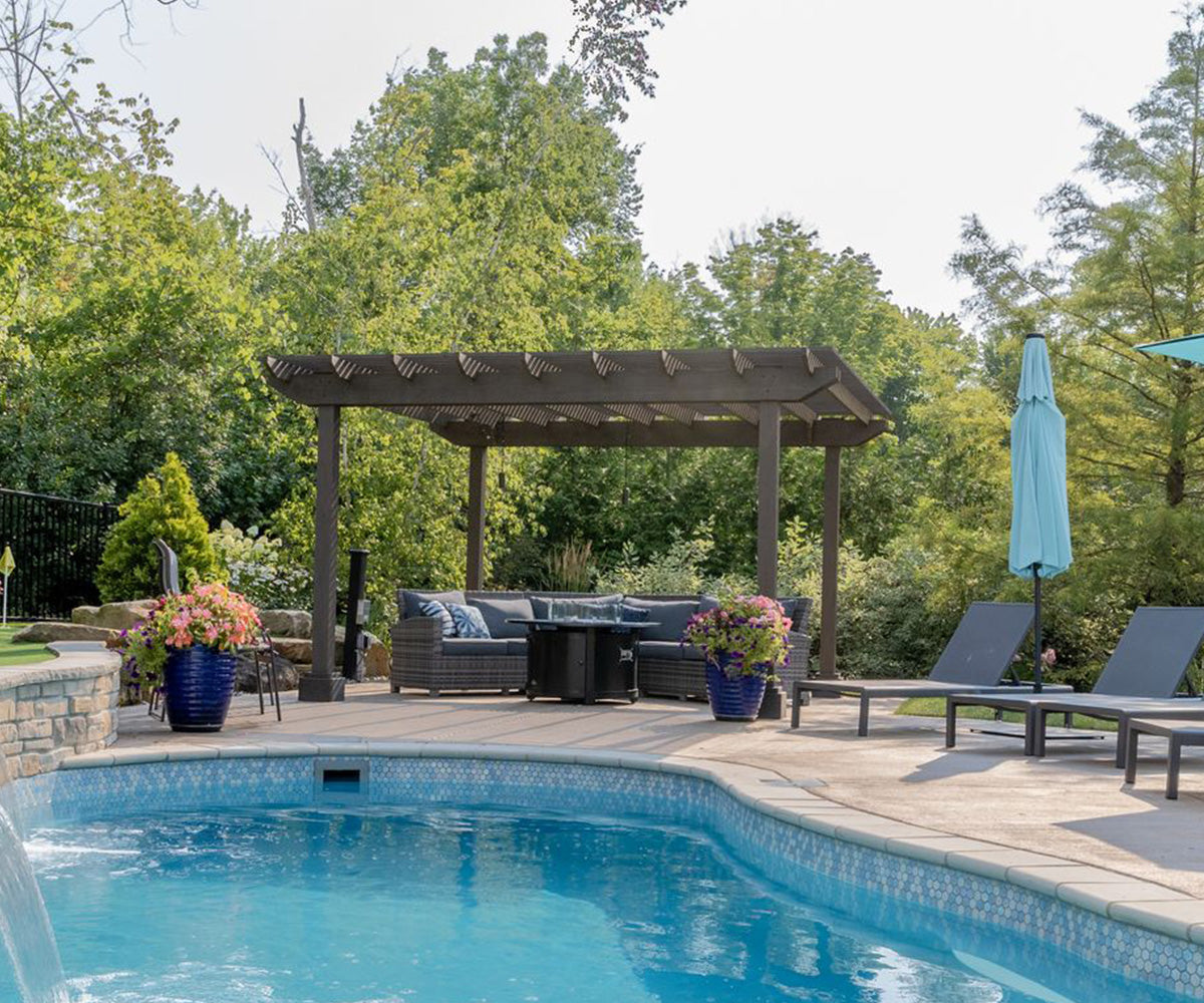 Outback Wood Pergola