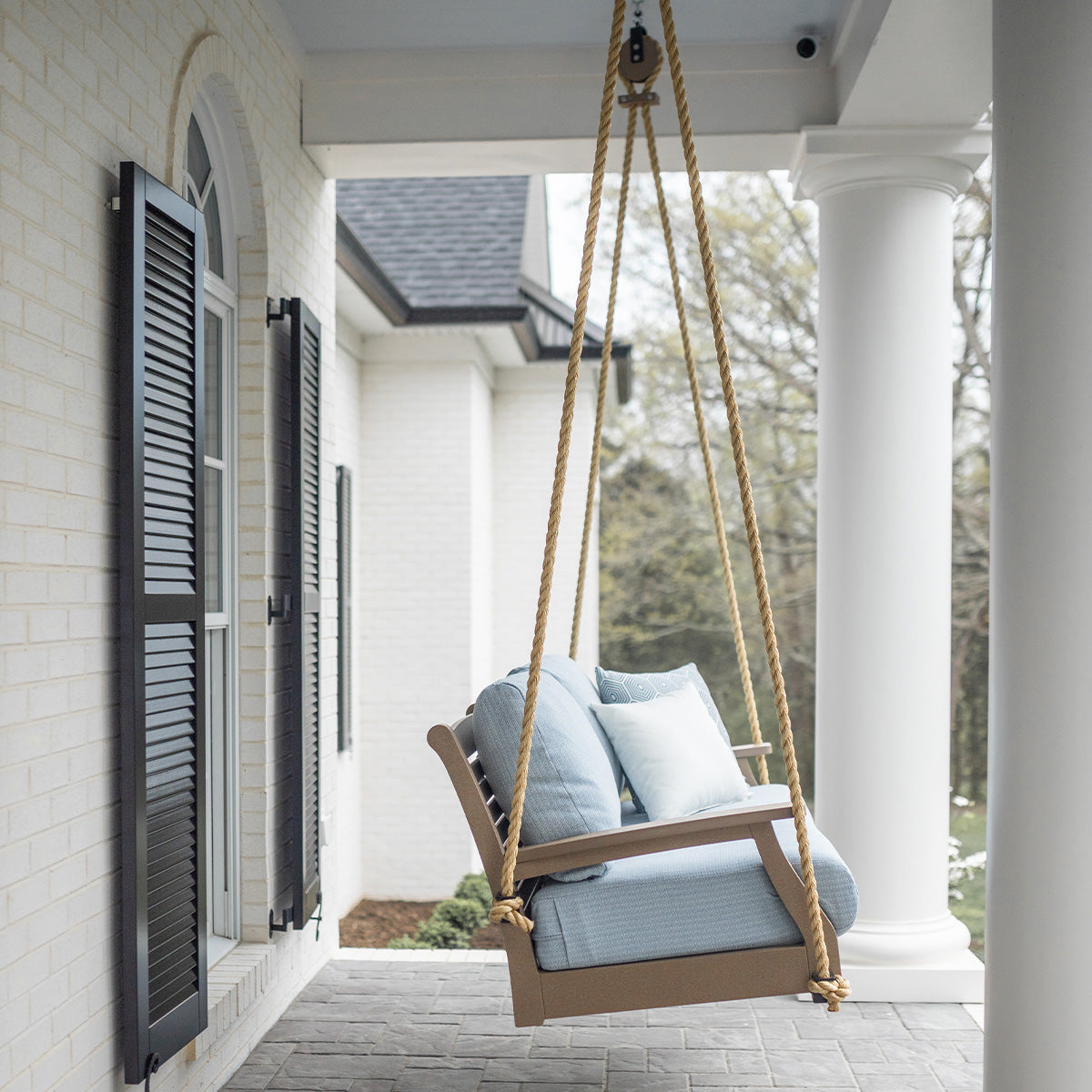 Classic Terrace Loveseat Swing