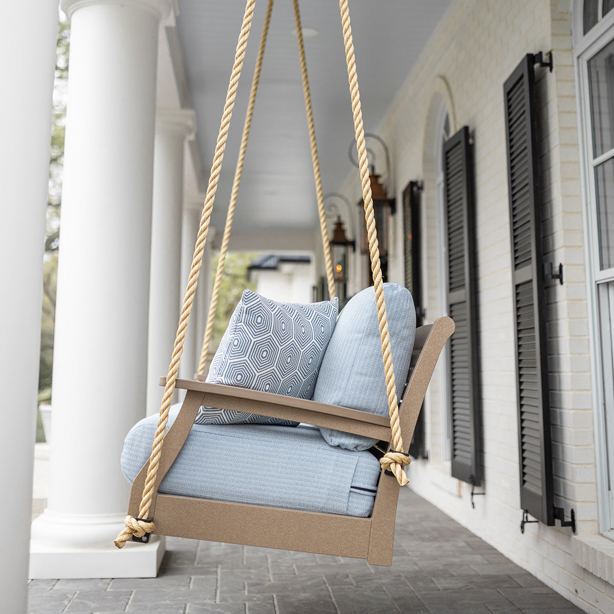 Classic Terrace Loveseat Swing