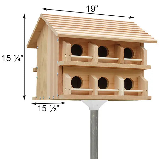 Cedar Purple Martin House