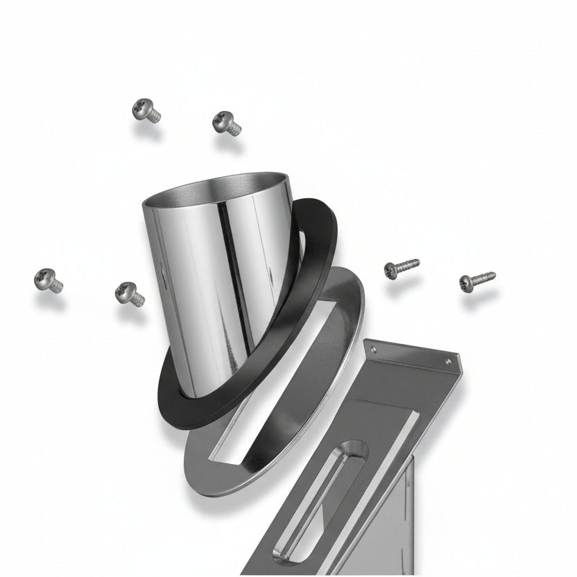 Stub Kit - For 3" Aluminum Flex