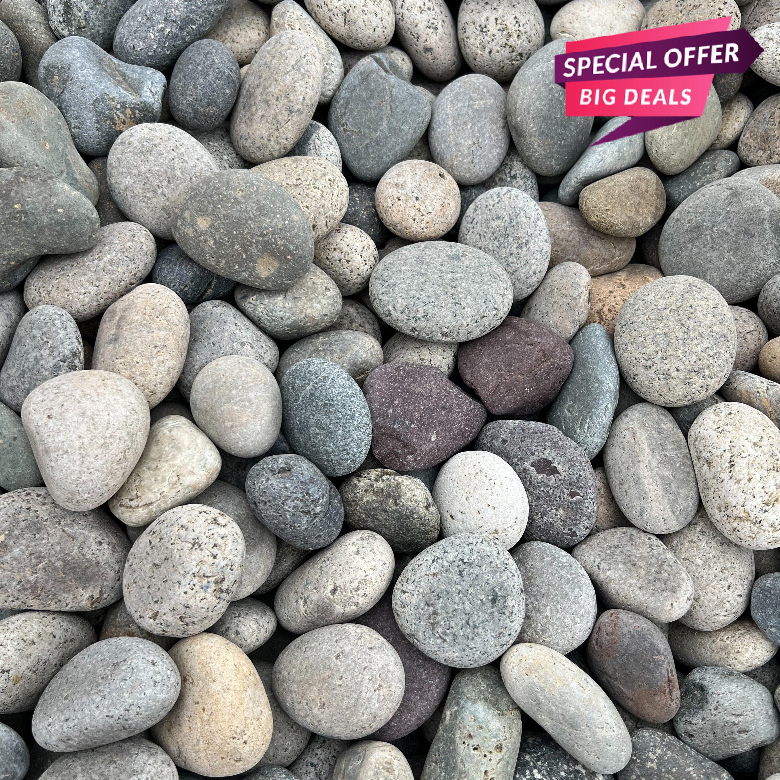 Mixed Mexican Beach Pebbles