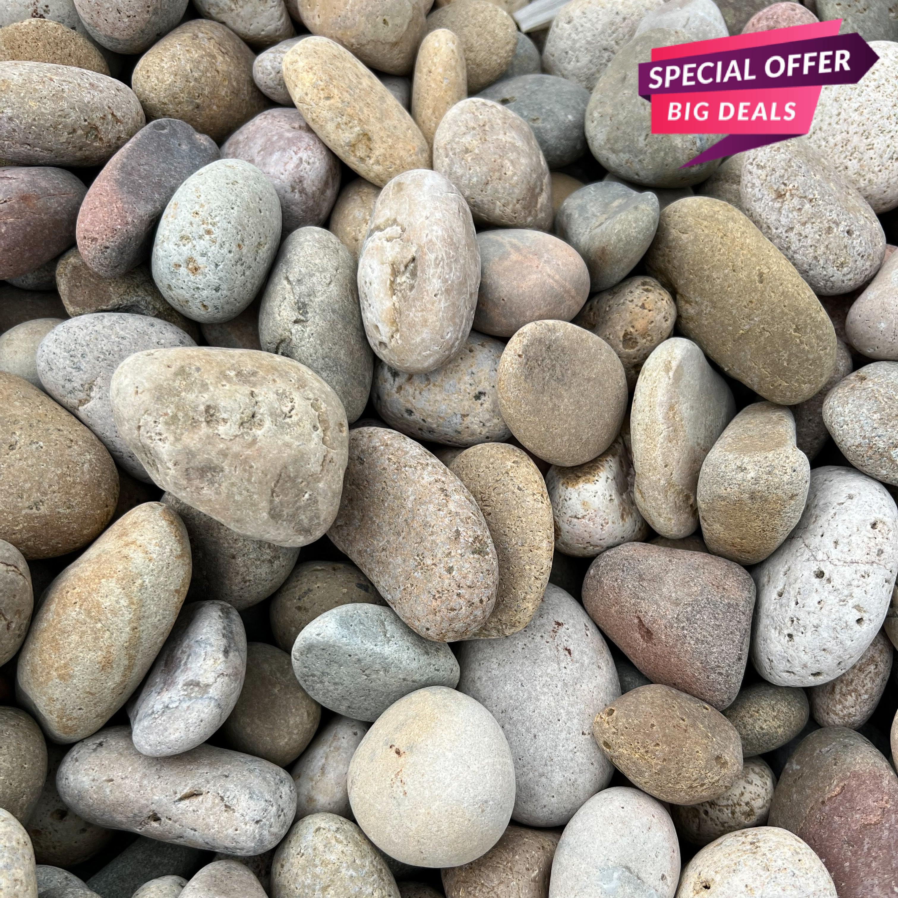 Tan Mexican Beach Pebbles