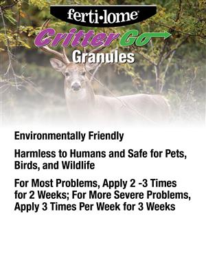 Gránulos repelentes de animales CritterGo 3,25 libras