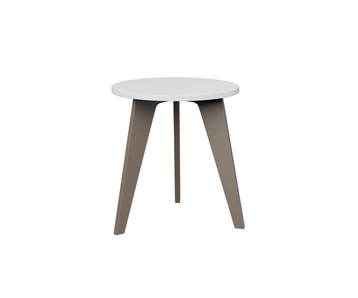 Nordic Round End Table