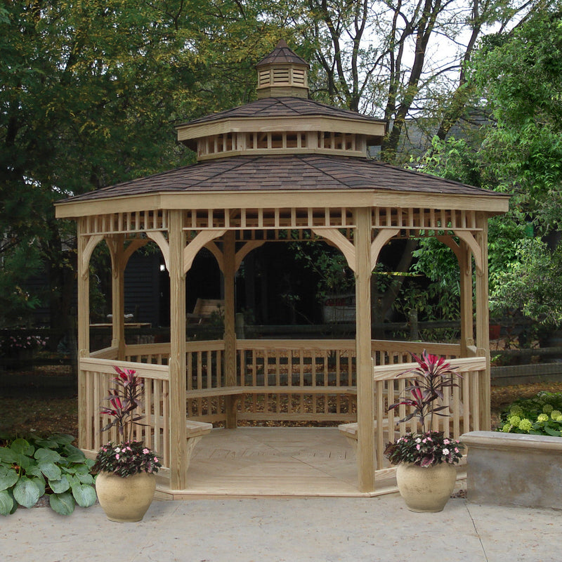 Monticello Wood Gazebo