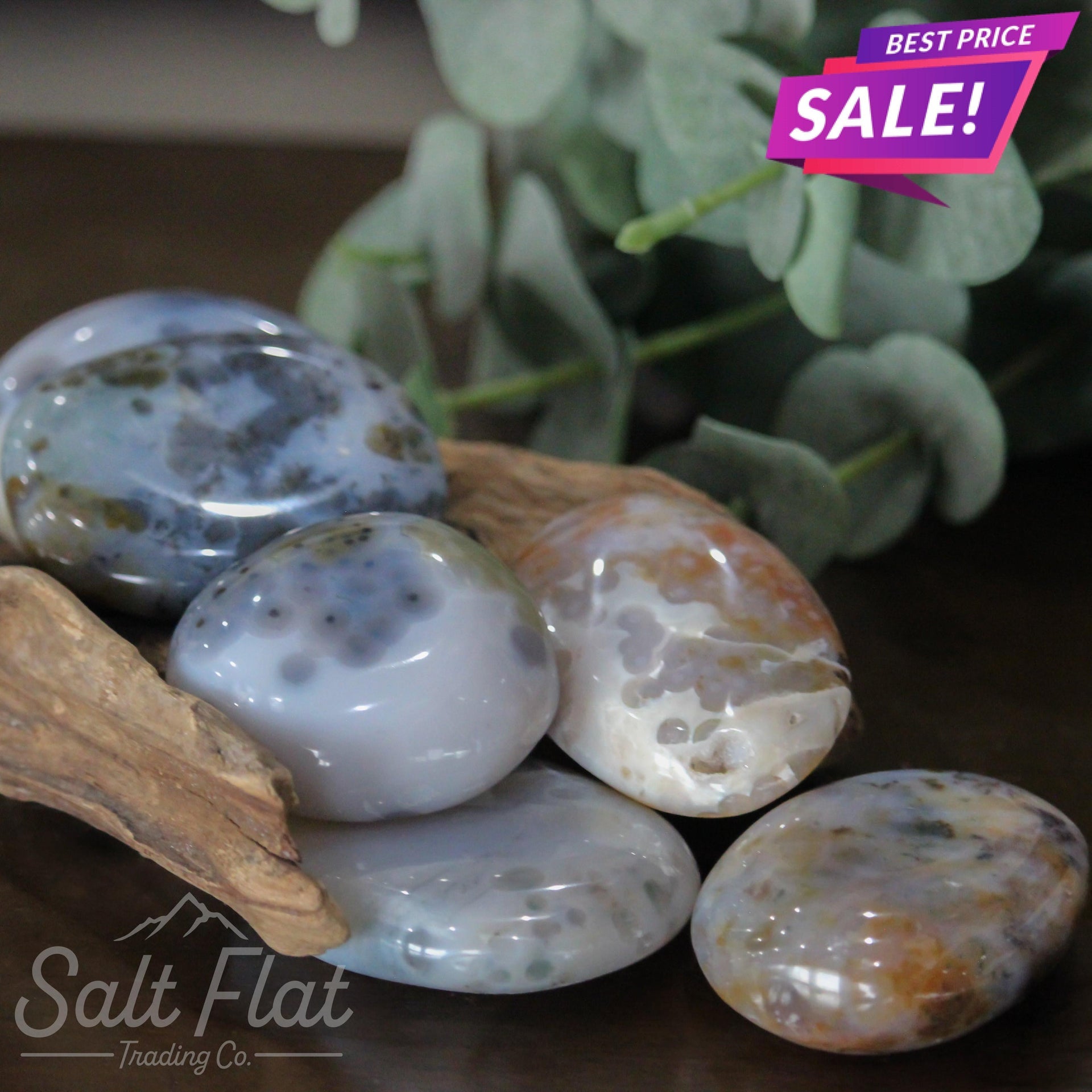 Ocean Jasper Palm Stone