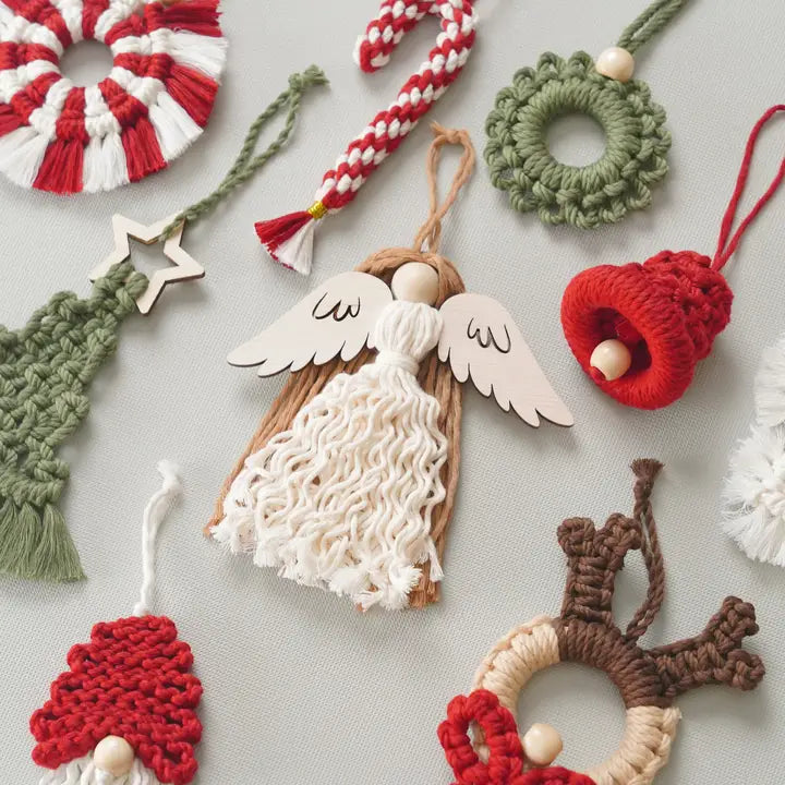 Boho Christmas Ornaments