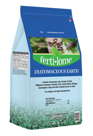 Polvo de tierra de diatomeas para el control de insectos rastreros (4 lb)