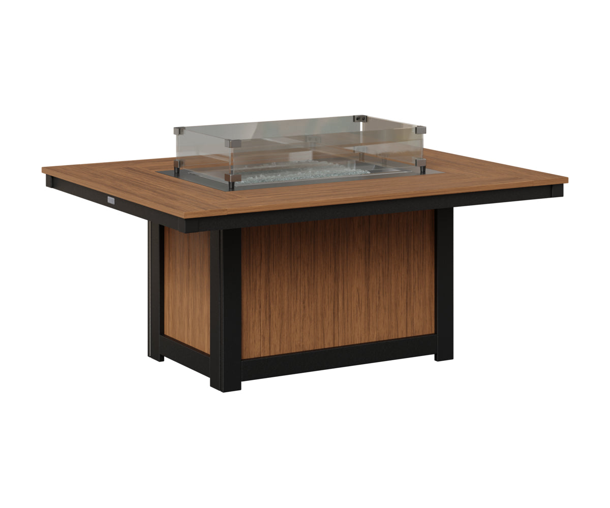 Mesa de fuego rectangular Donoma de 42″ x 54″