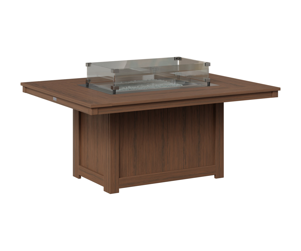 Mesa de fuego rectangular Donoma de 42″ x 54″