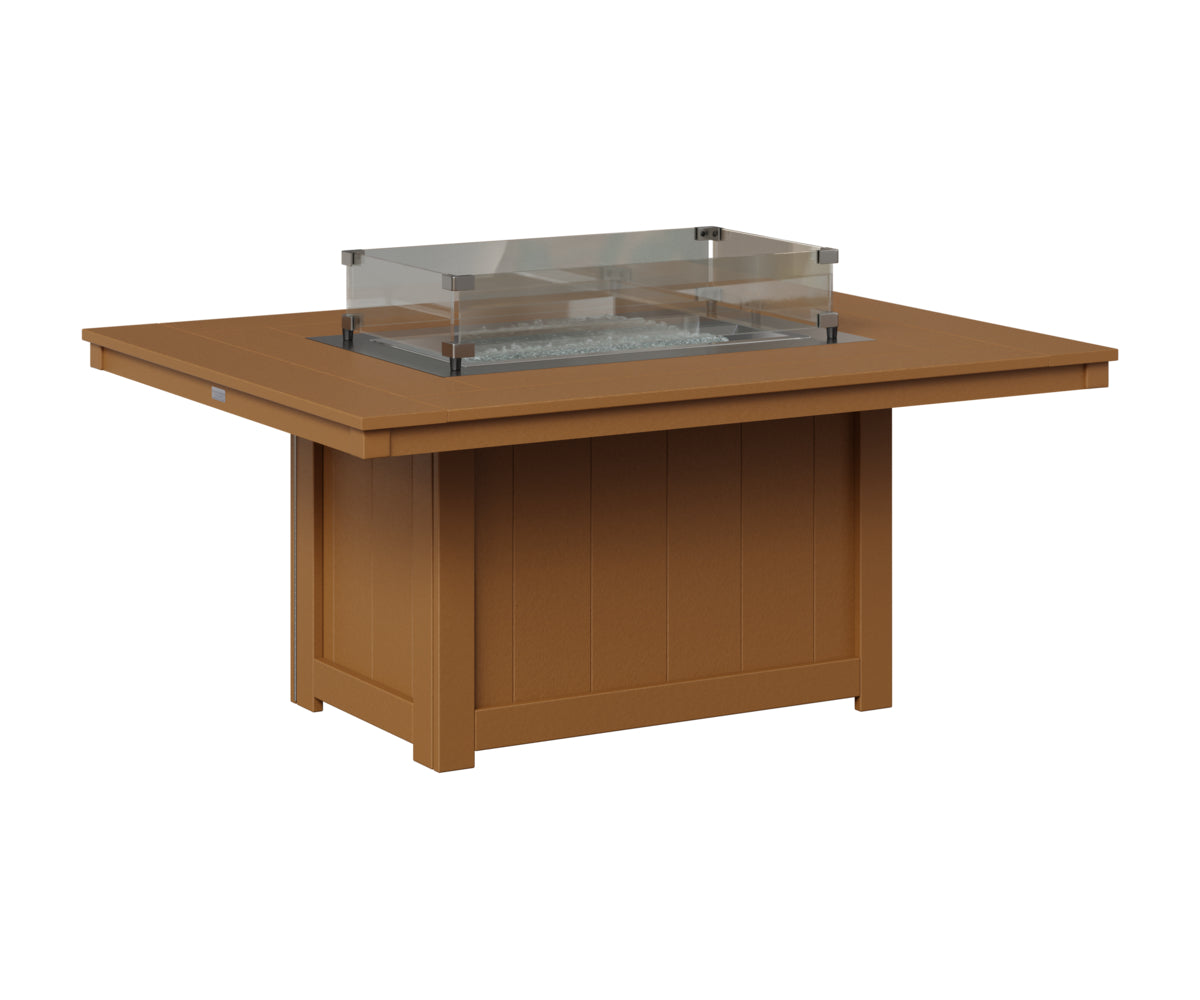 Mesa de fuego rectangular Donoma de 42″ x 54″