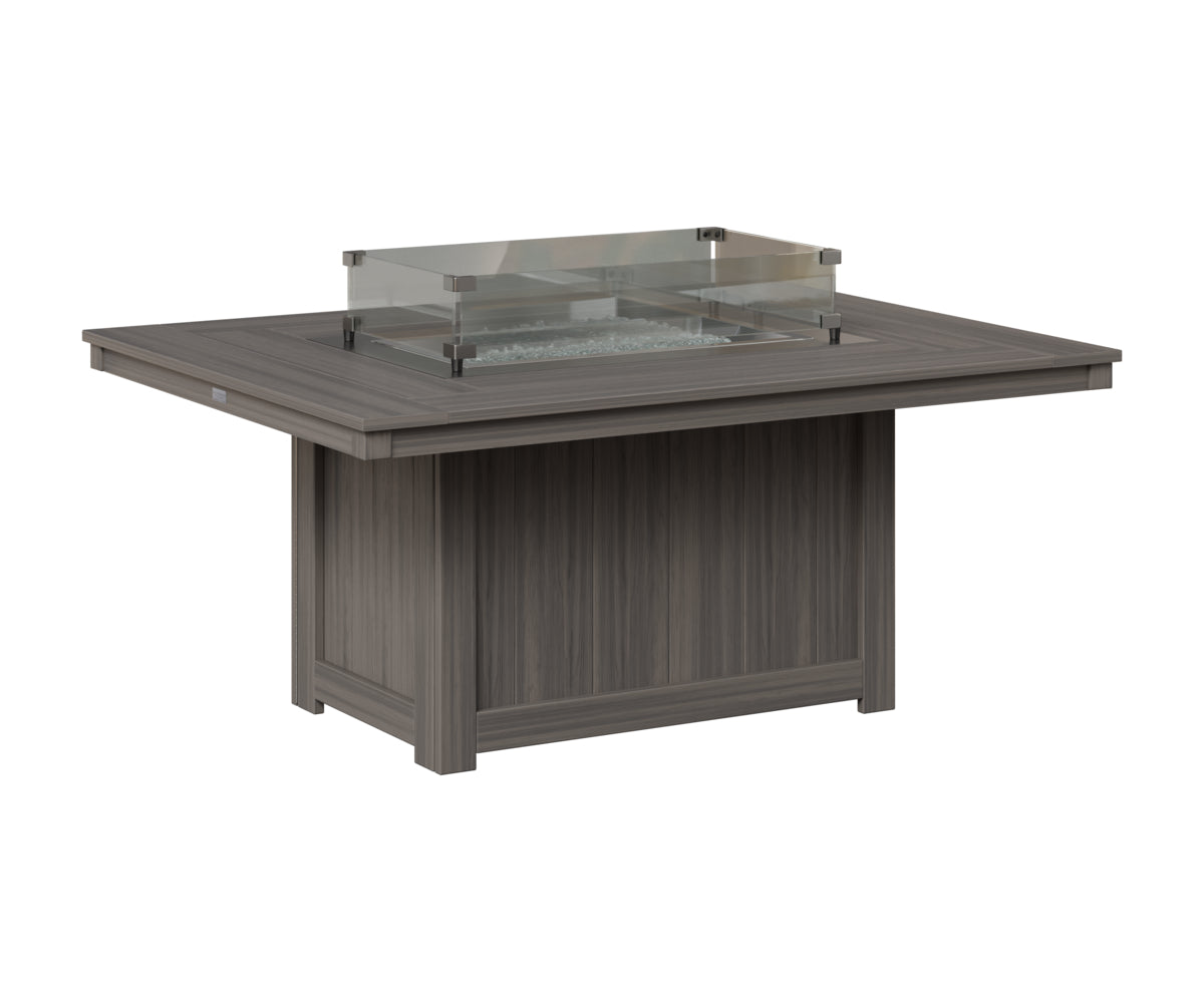 Mesa de fuego rectangular Donoma de 42″ x 54″