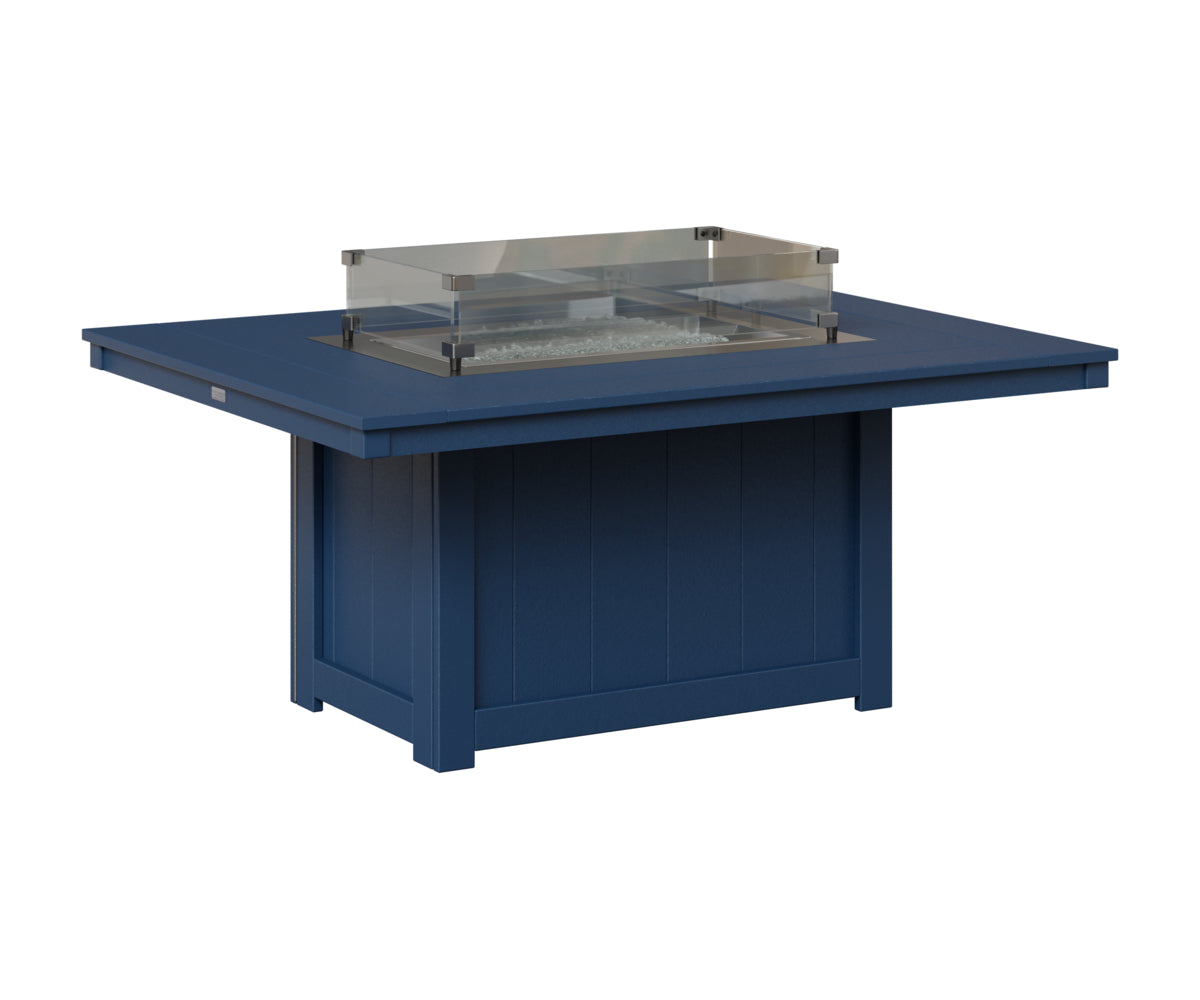 Mesa de fuego rectangular Donoma de 42″ x 54″