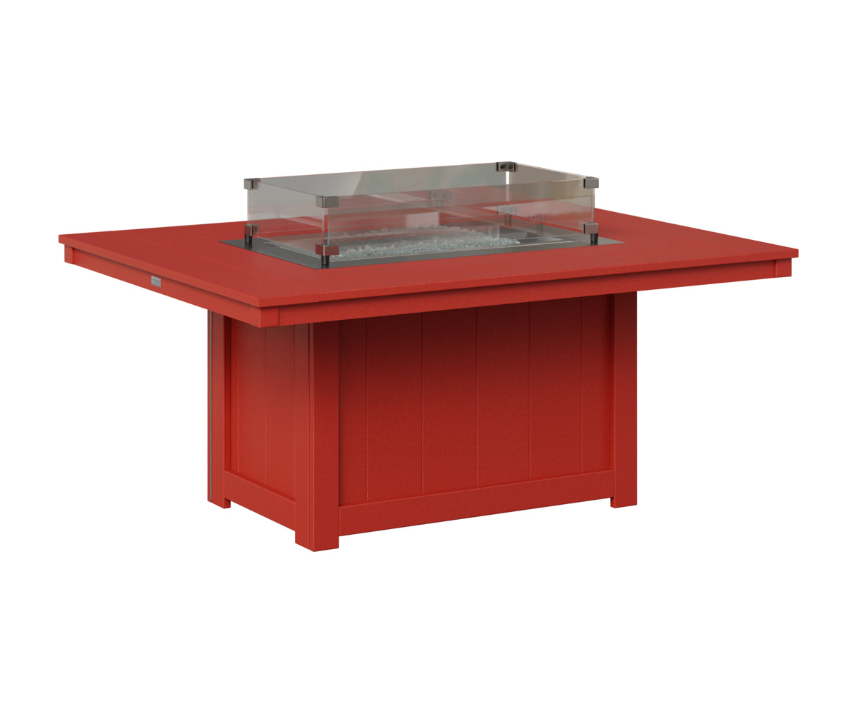 Mesa de fuego rectangular Donoma de 42″ x 54″