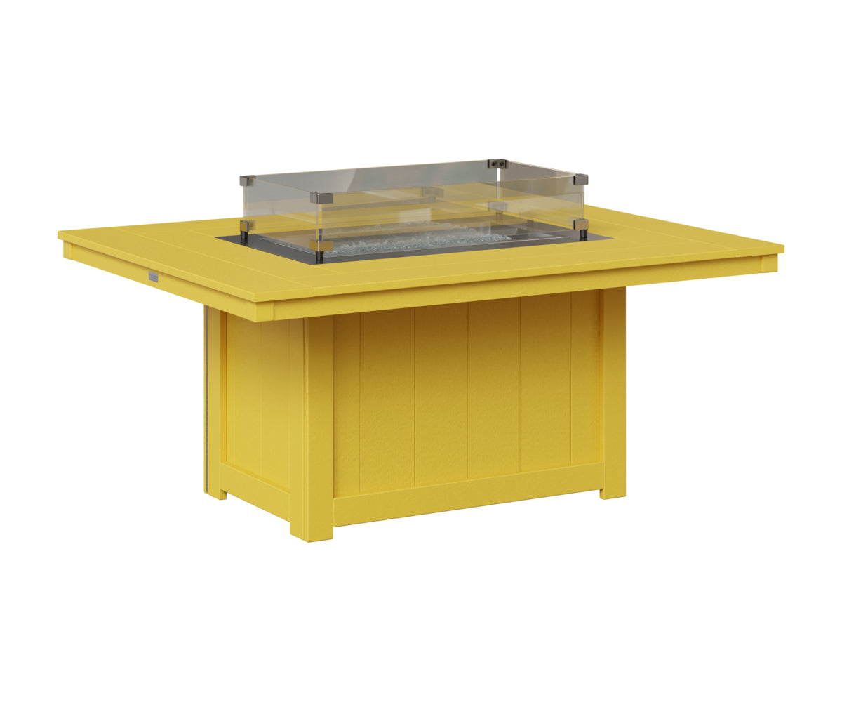 Mesa de fuego rectangular Donoma de 42″ x 54″