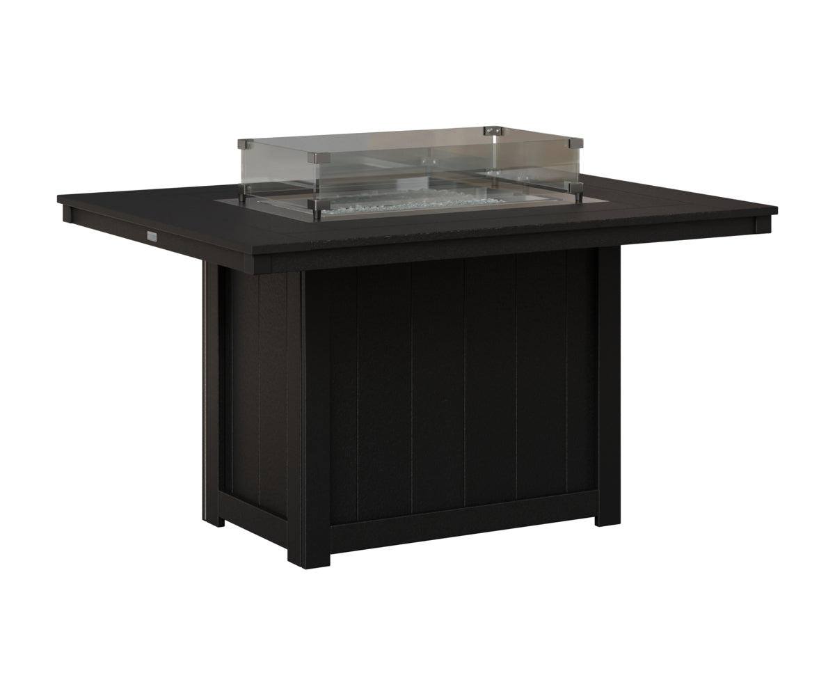 Mesa de fuego rectangular Donoma de 42″ x 54″