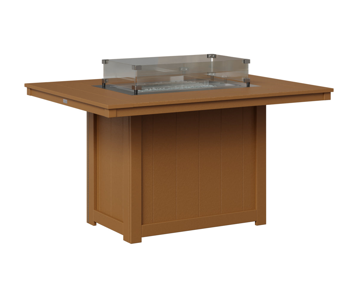 Mesa de fuego rectangular Donoma de 42″ x 54″