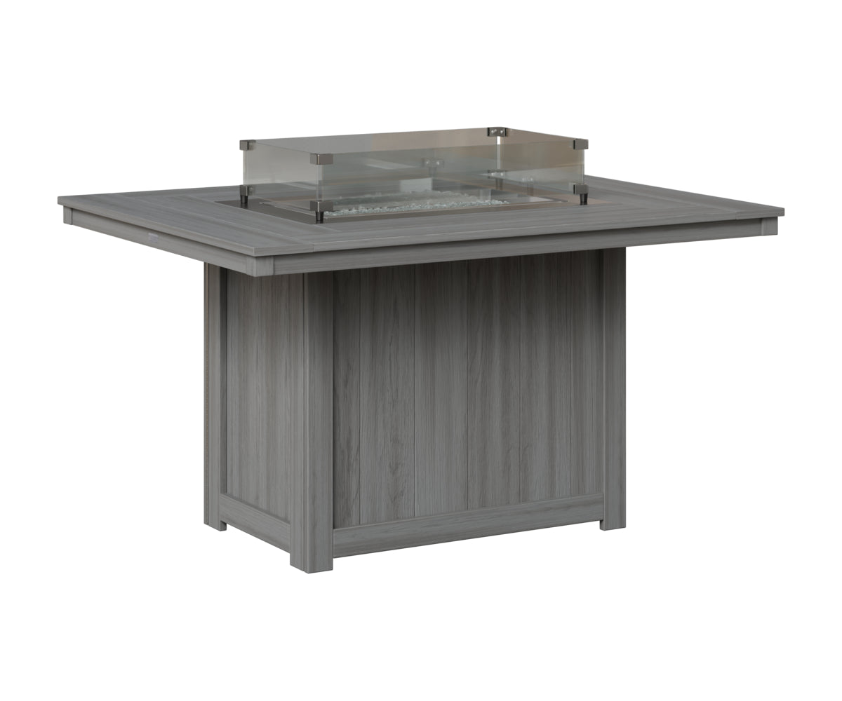 Mesa de fuego rectangular Donoma de 42″ x 54″