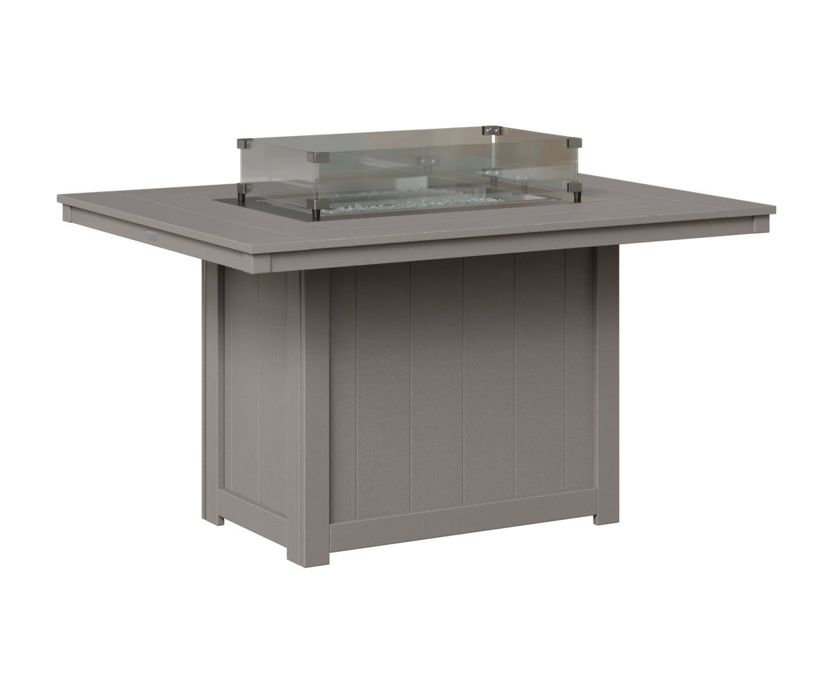 Mesa de fuego rectangular Donoma de 42″ x 54″