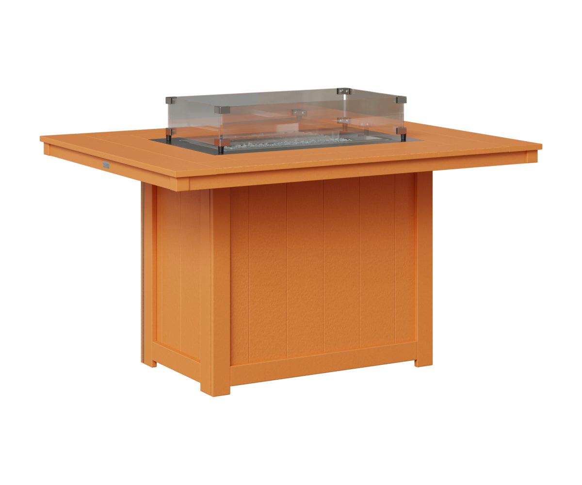 Mesa de fuego rectangular Donoma de 42″ x 54″