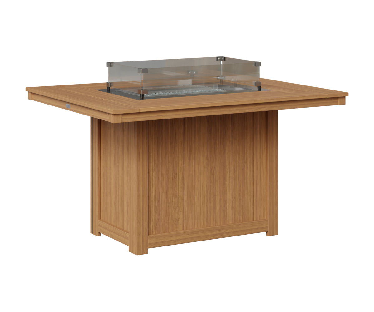 Mesa de fuego rectangular Donoma de 42″ x 54″