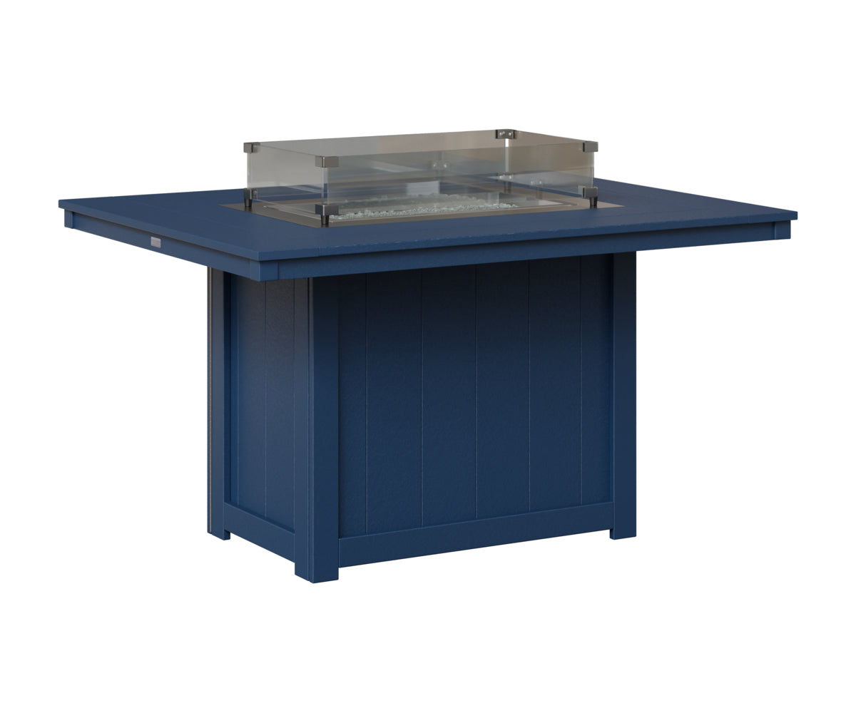 Mesa de fuego rectangular Donoma de 42″ x 54″