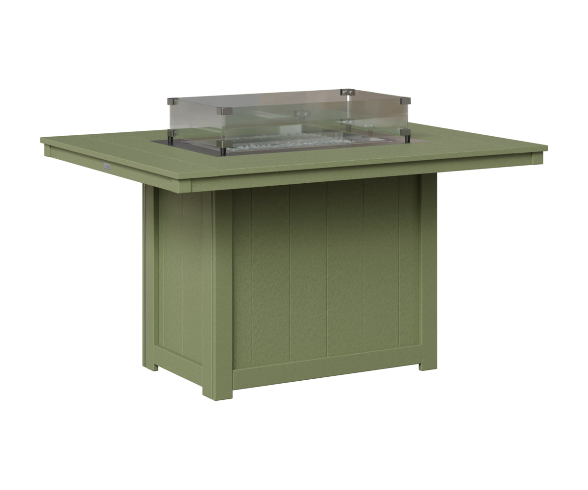 Mesa de fuego rectangular Donoma de 42″ x 54″