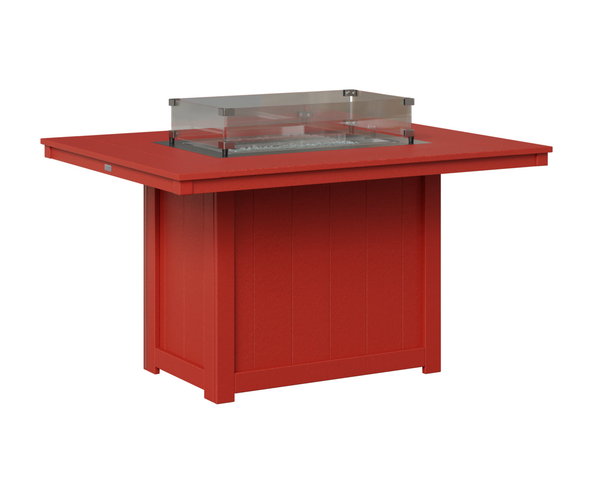 Mesa de fuego rectangular Donoma de 42″ x 54″