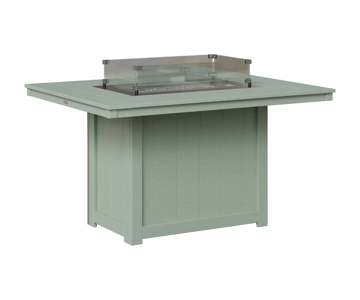 Mesa de fuego rectangular Donoma de 42″ x 54″