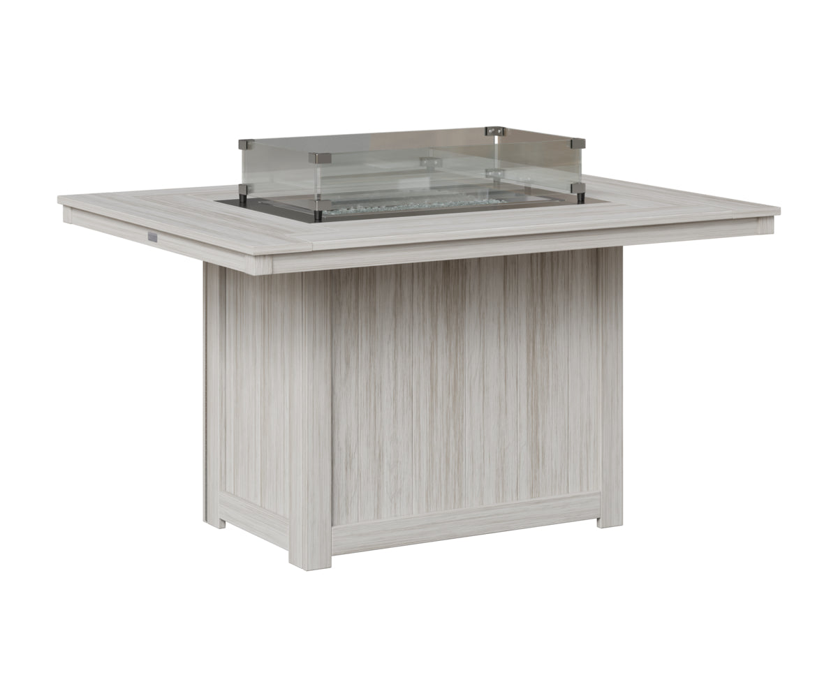 Mesa de fuego rectangular Donoma de 42″ x 54″