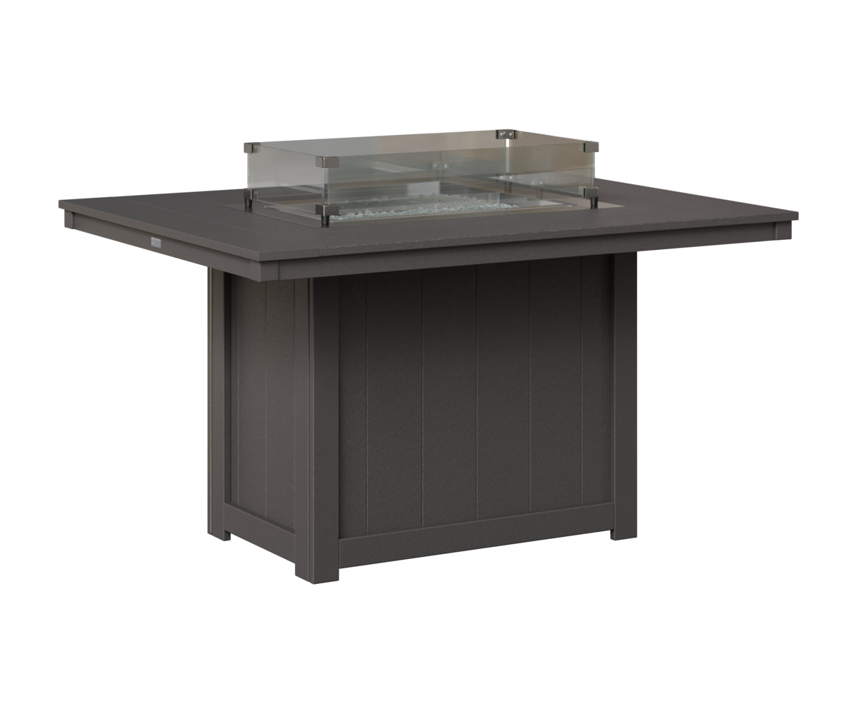 Mesa de fuego rectangular Donoma de 42″ x 54″