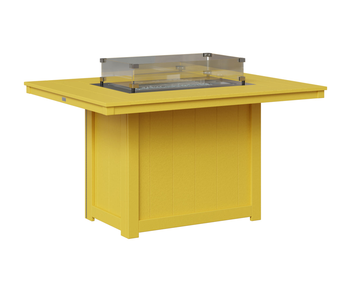 Mesa de fuego rectangular Donoma de 42″ x 54″