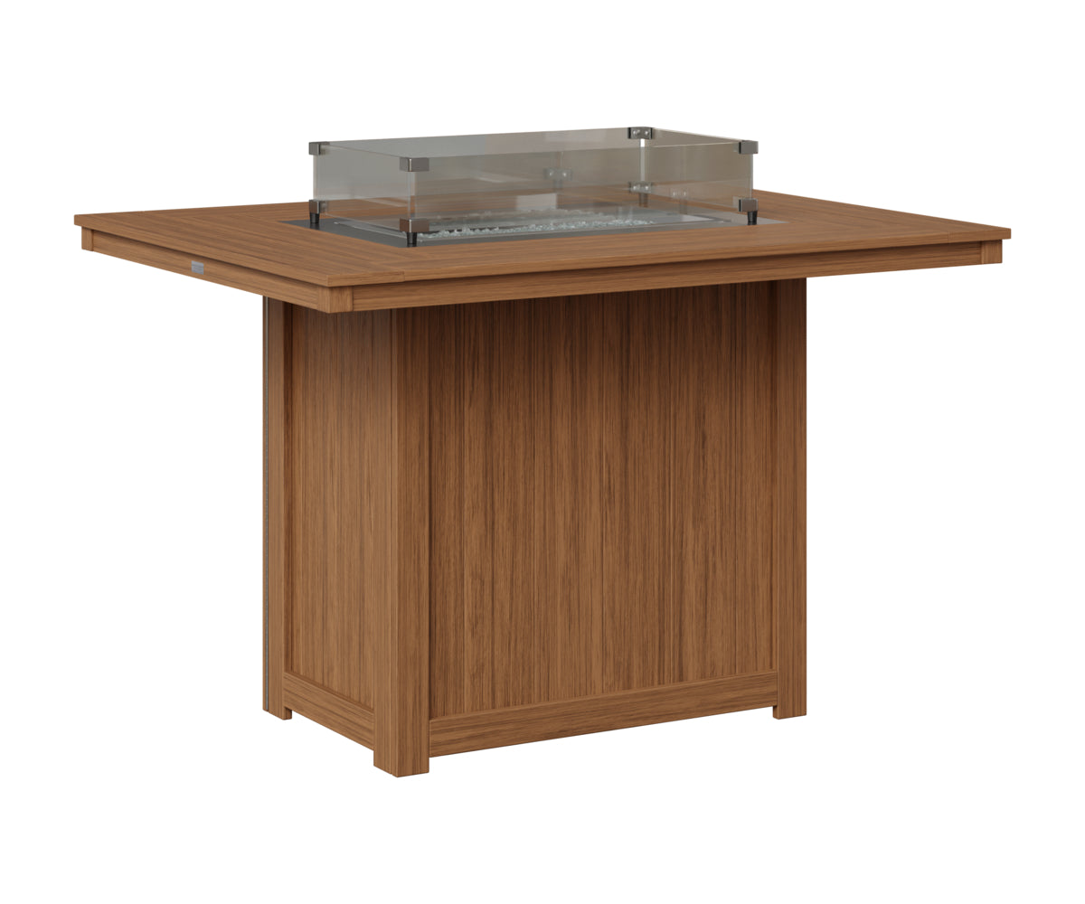 Mesa de fuego rectangular Donoma de 42″ x 54″