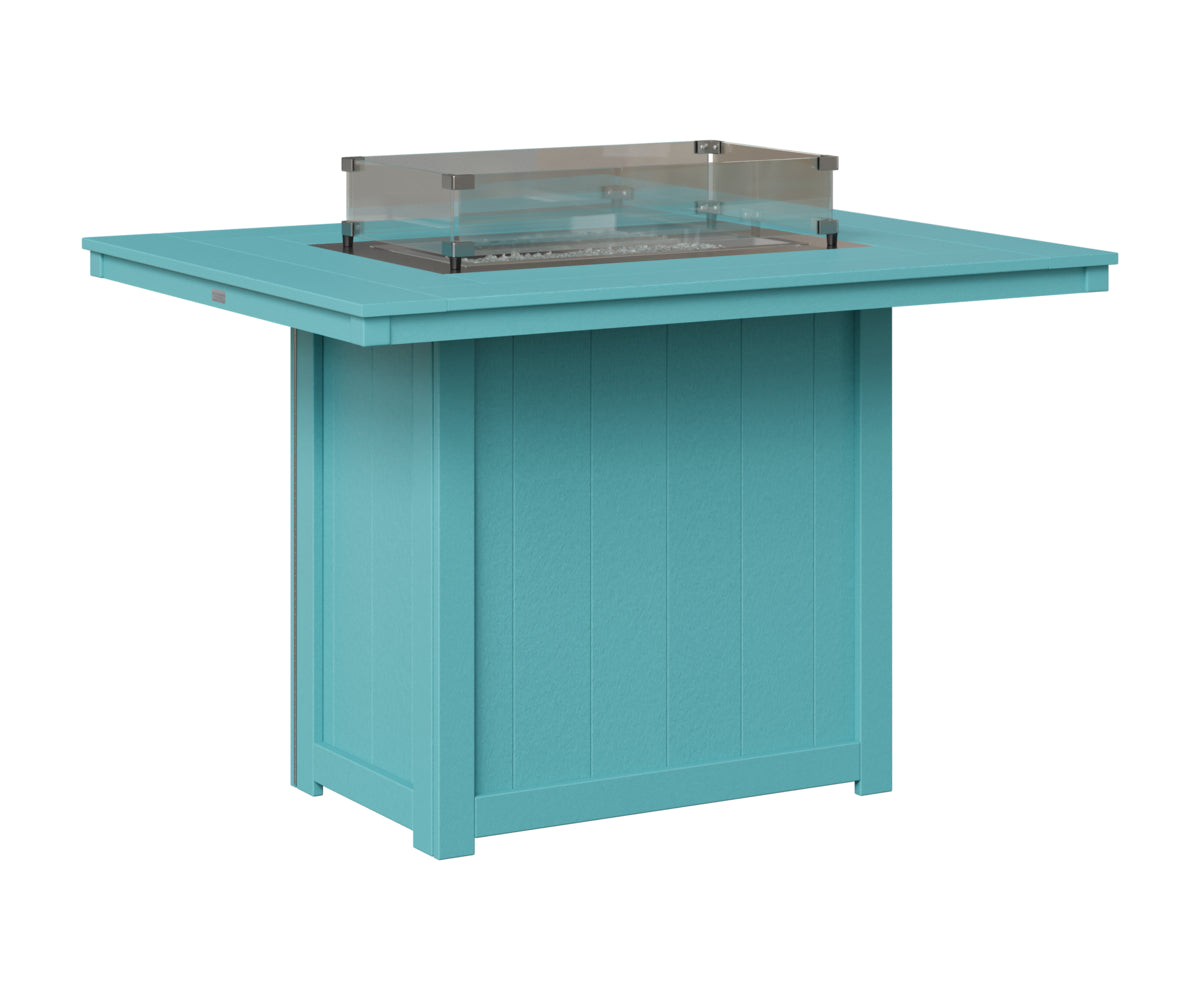 Mesa de fuego rectangular Donoma de 42″ x 54″