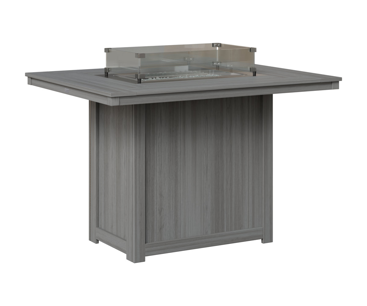 Mesa de fuego rectangular Donoma de 42″ x 54″