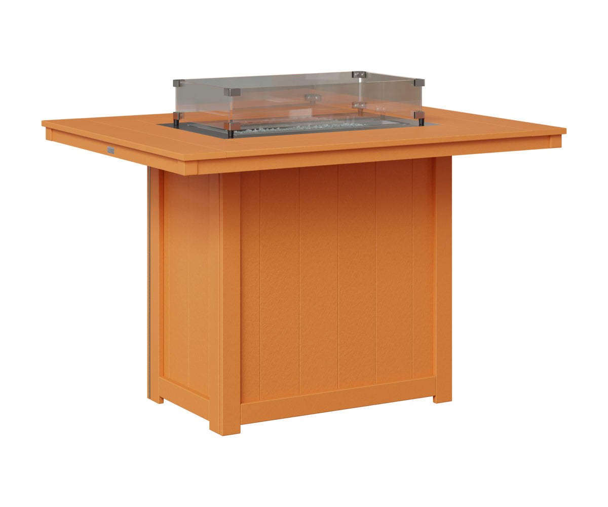 Mesa de fuego rectangular Donoma de 42″ x 54″