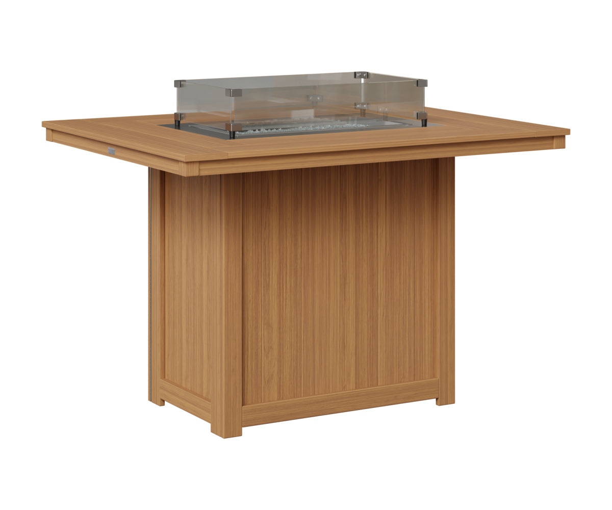 Mesa de fuego rectangular Donoma de 42″ x 54″