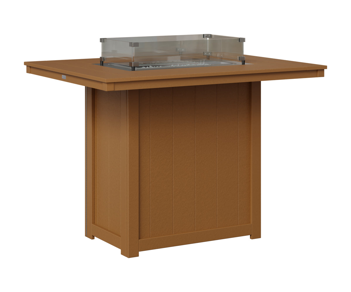 Mesa de fuego rectangular Donoma de 42″ x 54″