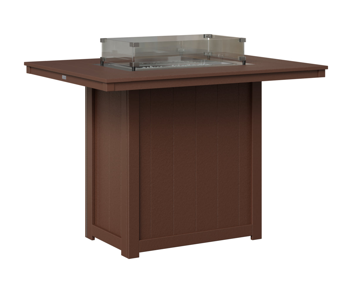 Mesa de fuego rectangular Donoma de 42″ x 54″