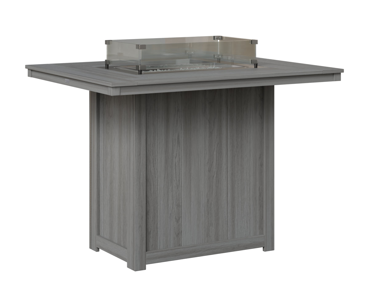 Mesa de fuego rectangular Donoma de 42″ x 54″