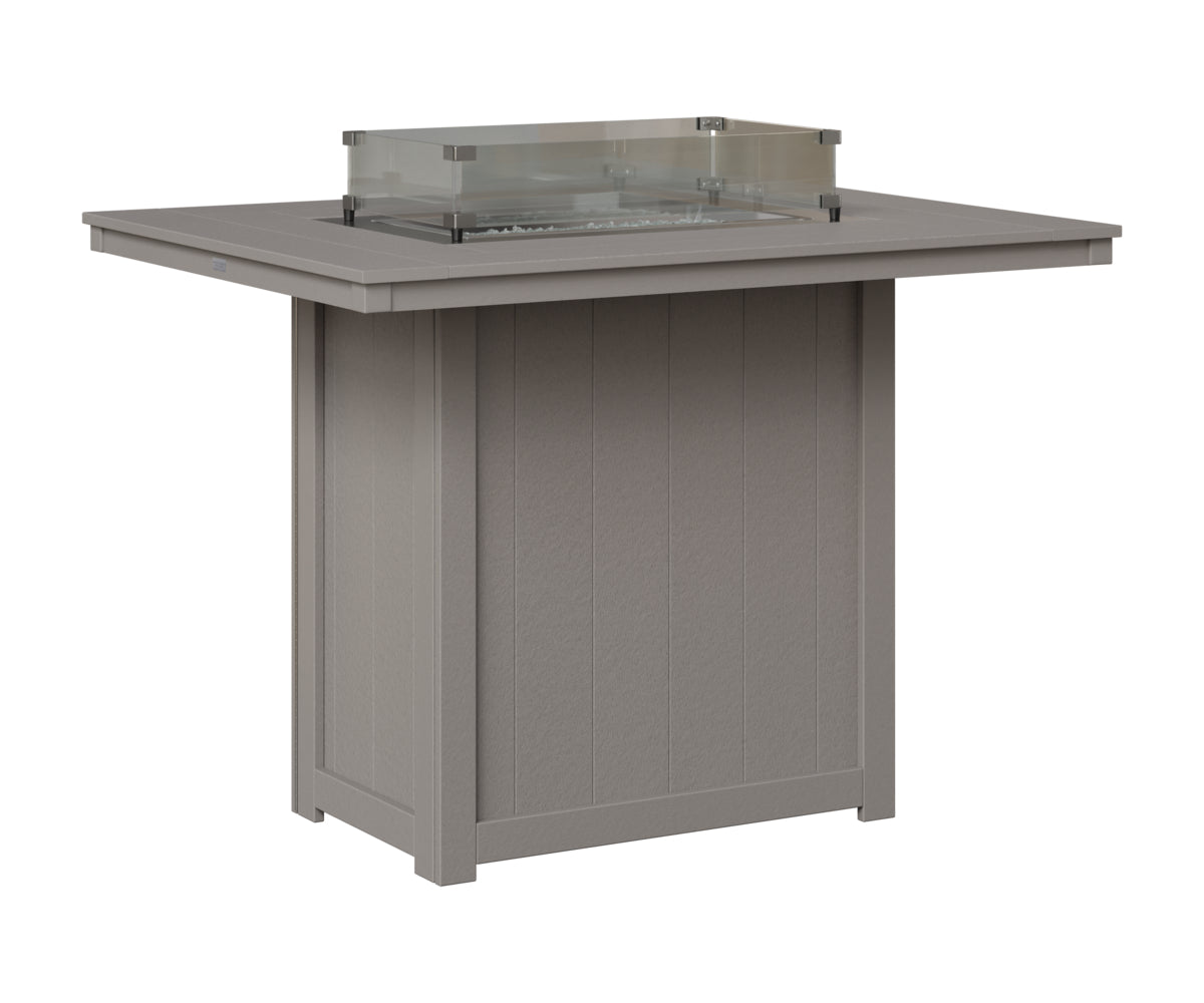 Mesa de fuego rectangular Donoma de 42″ x 54″