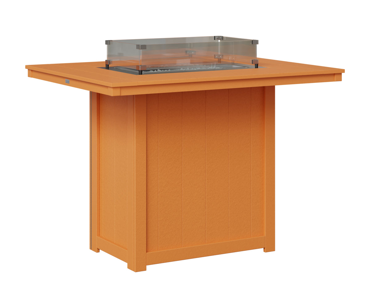 Mesa de fuego rectangular Donoma de 42″ x 54″