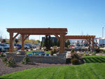 Pérgola de madera Outback